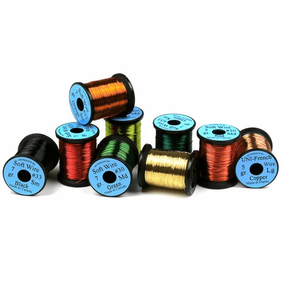 Uni Soft Fine And Medium Colored Wire ( Copper John And Brassie Wire/Medium ) 3 Uni Soft Fine And Medium Colored Wire ( Copper John And Brassie Wire/Medium )