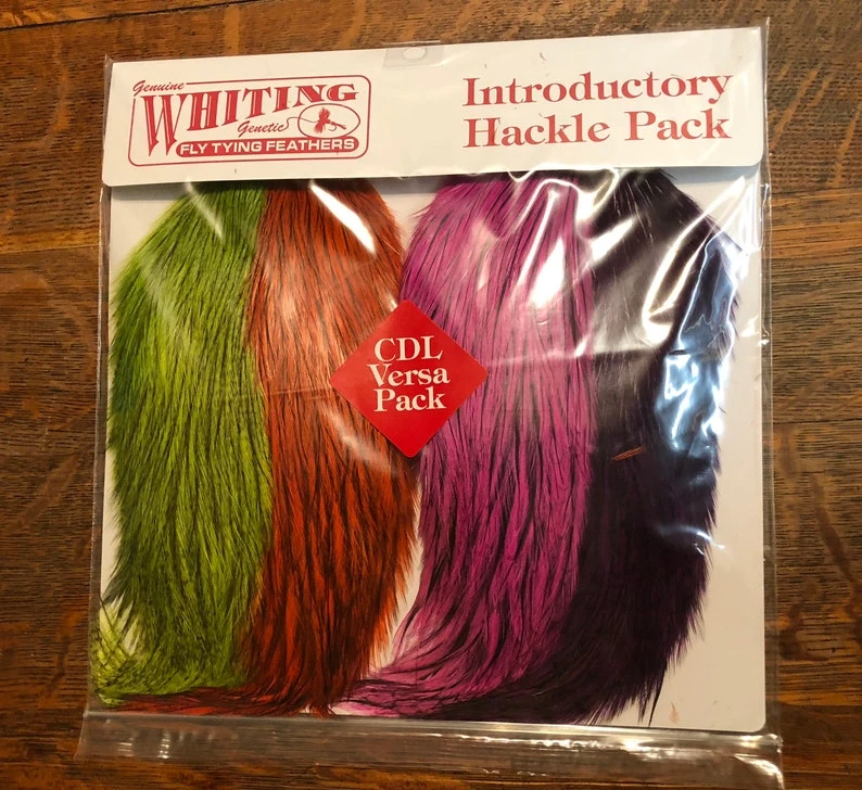 Whiting Versa Pack ( Coq De Leon ) 4 Rooster Cape Set 3 Whiting Versa Pack ( Coq De Leon ) 4 Rooster Cape Set