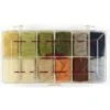 Wapsi Antron Dubbing Assortment-Dispenser -Fly Fishing Equipment Shop want