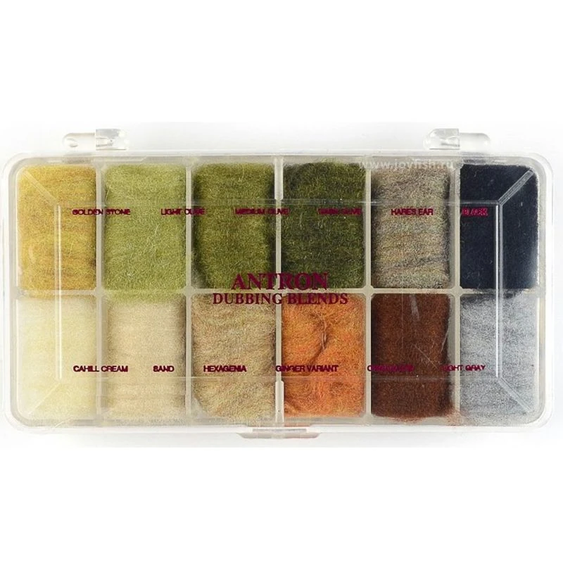 Wapsi Antron Dubbing Assortment-Dispenser 3 Wapsi Antron Dubbing Assortment-Dispenser