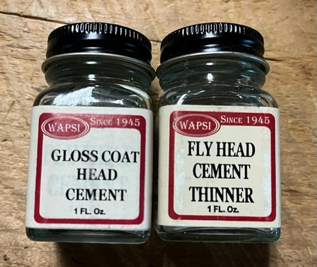 Wapsi Fly Head Cement, Gloss Head Cement And Thinner 4 Wapsi Fly Head Cement, Gloss Head Cement And Thinner - Image 2